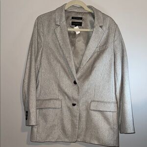 Talbots Gray HerringboneBlazer